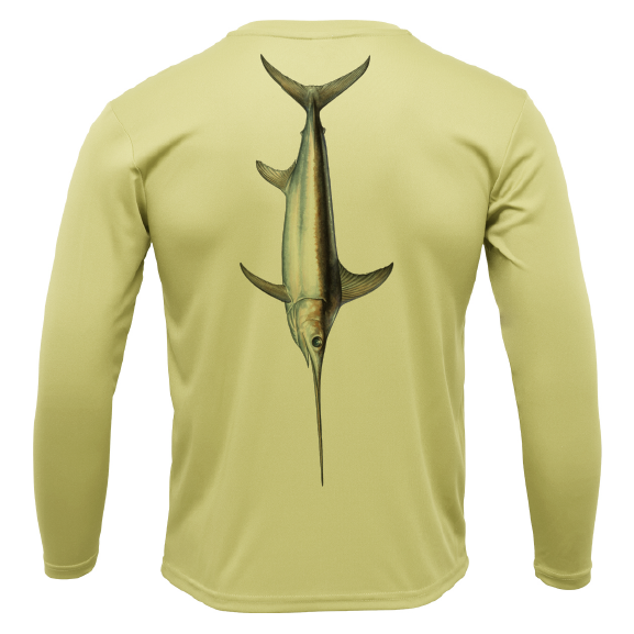 Key West, FL Trophy Sword Long Sleeve UPF 50+ Dry-Fit Shirt