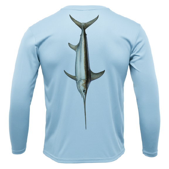 Key West, FL Trophy Sword Long Sleeve UPF 50+ Dry-Fit Shirt