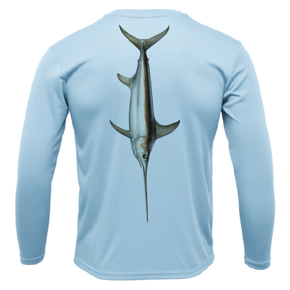 Key West, FL Trophy Sword Long Sleeve UPF 50+ Dry-Fit Shirt