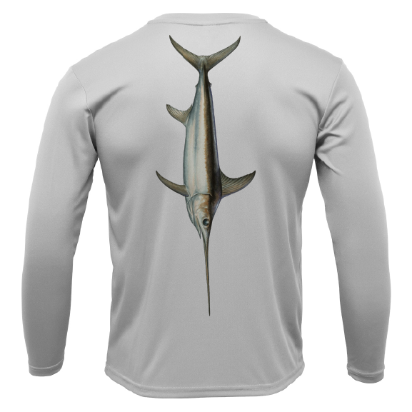 Key West, FL Trophy Sword Long Sleeve UPF 50+ Dry-Fit Shirt