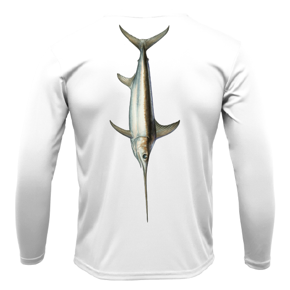 Siesta Key, FL Trophy Sword Long Sleeve UPF 50+ Dry-Fit Shirt