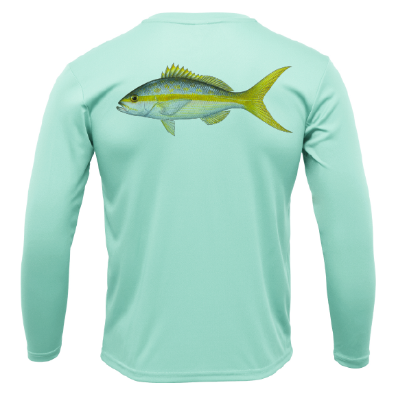 Siesta Key Yellowtail Long Sleeve UPF 50+ Dry-Fit Shirt