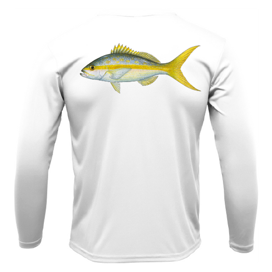 Siesta Key Yellowtail Long Sleeve UPF 50+ Dry-Fit Shirt