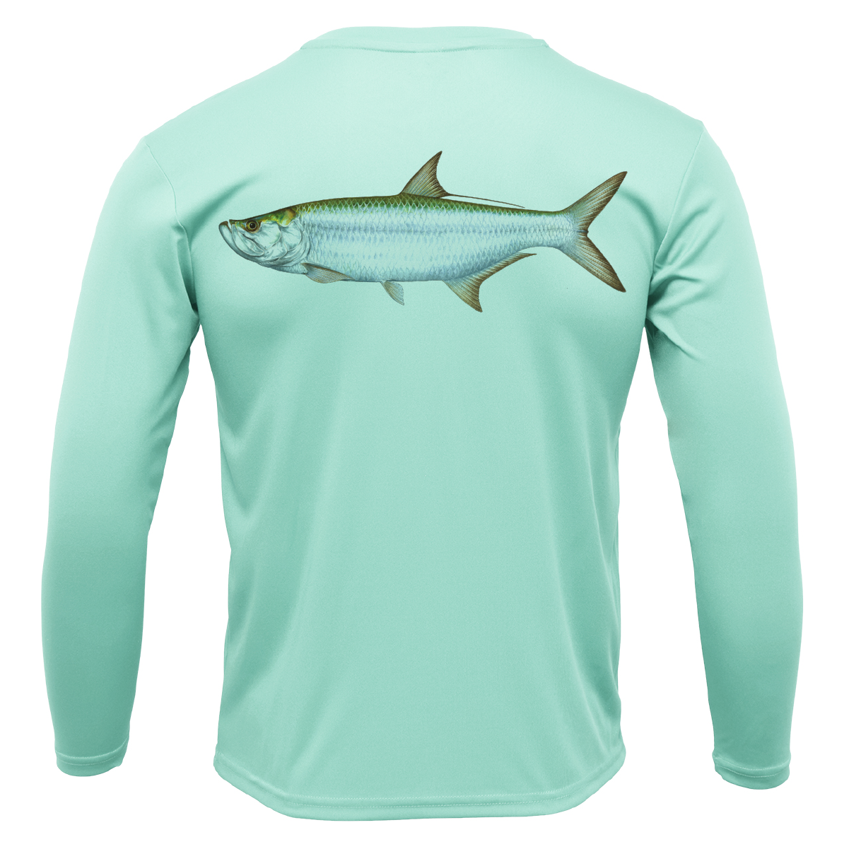 Siesta Key, FL Tarpon Long Sleeve UPF 50+ Dry-Fit Shirt