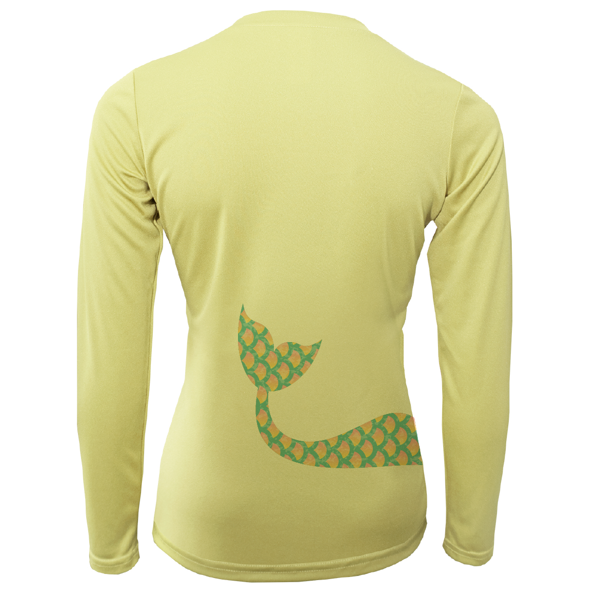 Mermaid Wrap Women's Long Sleeve UPF 50+ Dry-Fit Shirt