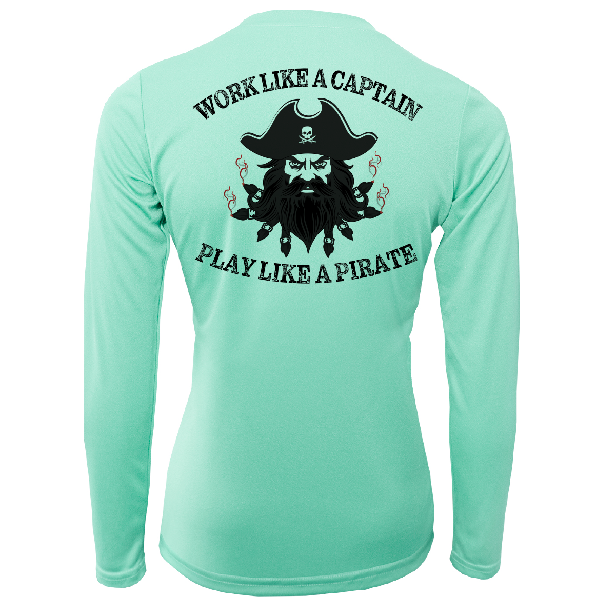 Tampa Bay Blackbeard Women's Long Sleeve UPF 50+ Dry-Fit Shirt