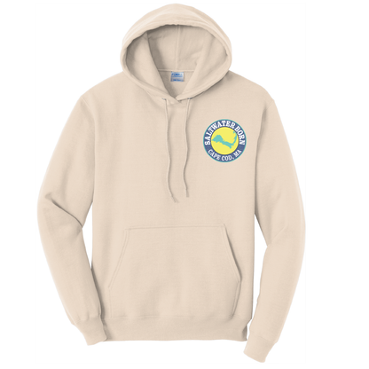 Cape Cod, MA Jaws Women's Cotton Hoodie
