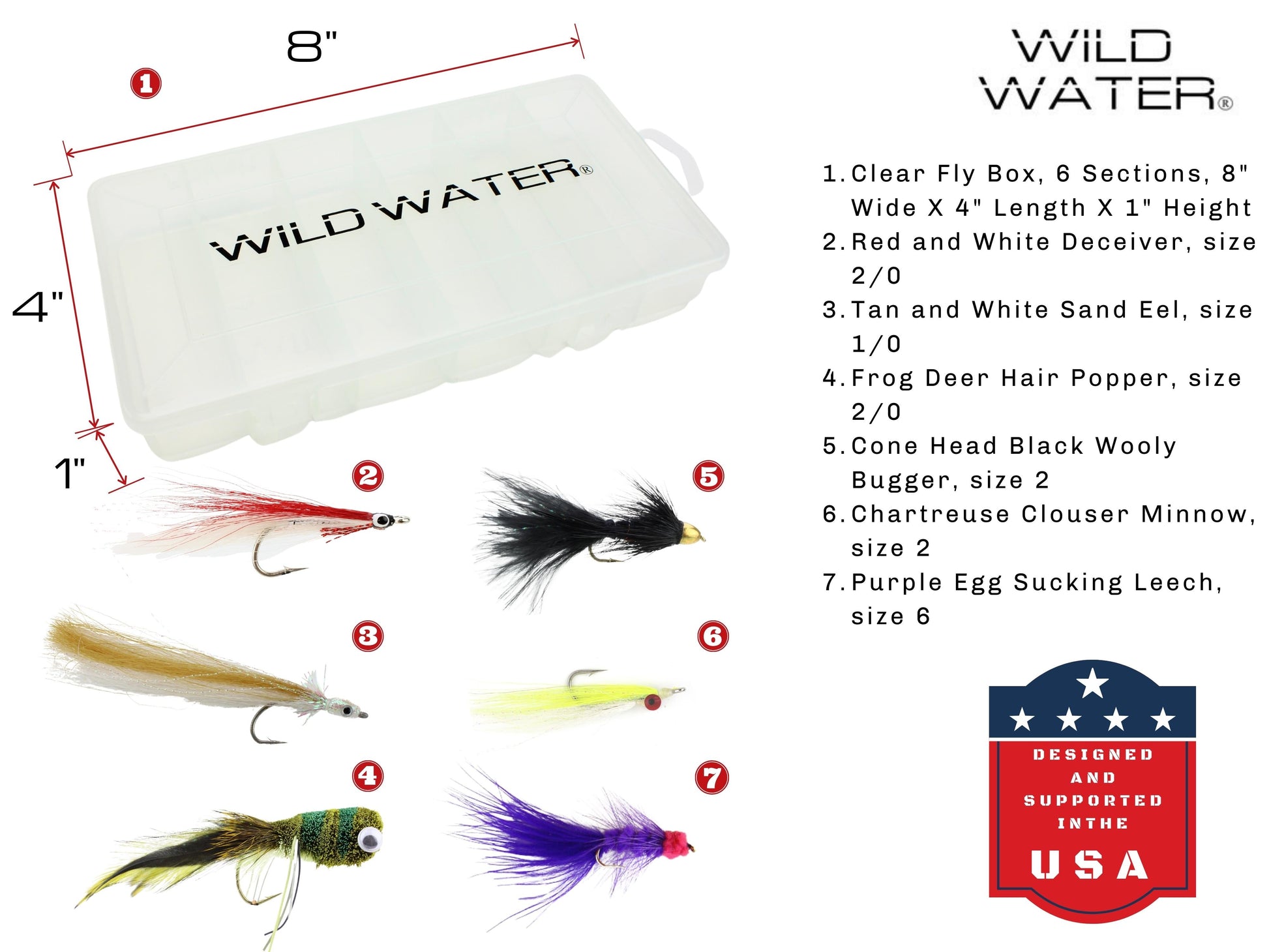 Wild Water Fly Fishing Kit, 9ft 9/10 Weight Rod and Reel Package | SendIt Sailing