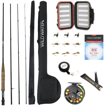 Wild Water Standard Fly Fishing Kit, 9 ft 5/6 wt Rod | SendIt Sailing