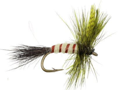 Wild Water Fly Fishing Olive Eastern Drake, Size 12 (Qty 6) | SendIt Sailing