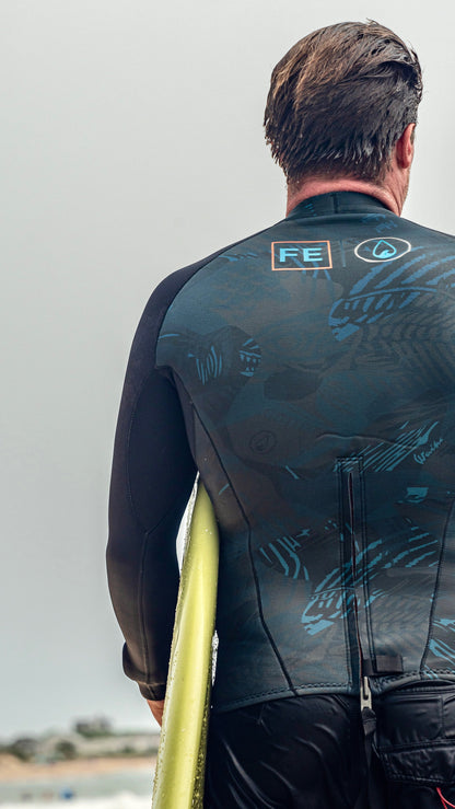 Men's Field Ethos Rear-zip Surf Top