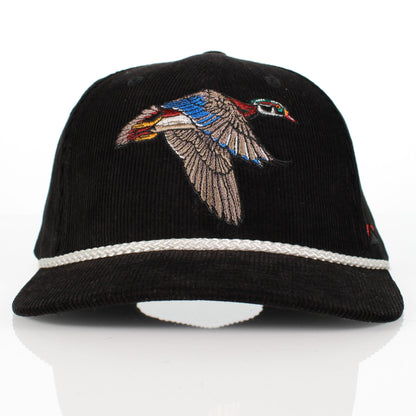 Corduroy Wood Duck 6-Panel Performance Cap