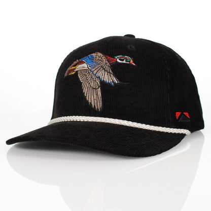 Corduroy Wood Duck 6-Panel Performance Cap