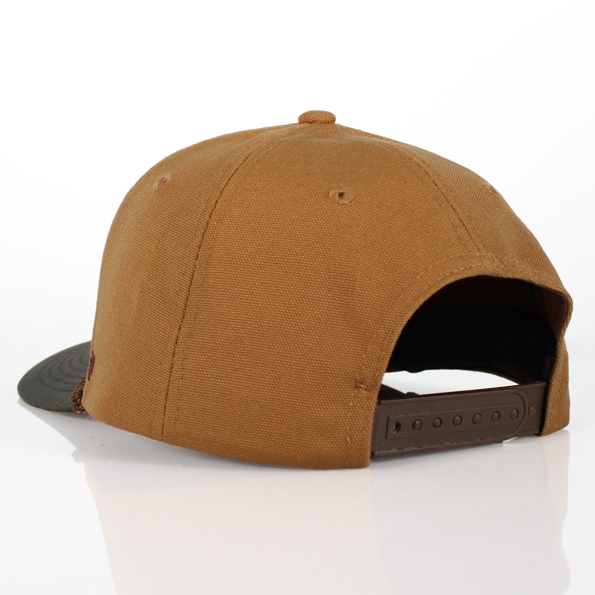 Canvas Mallard Drake Duck Hat with Wax Cloth Visor