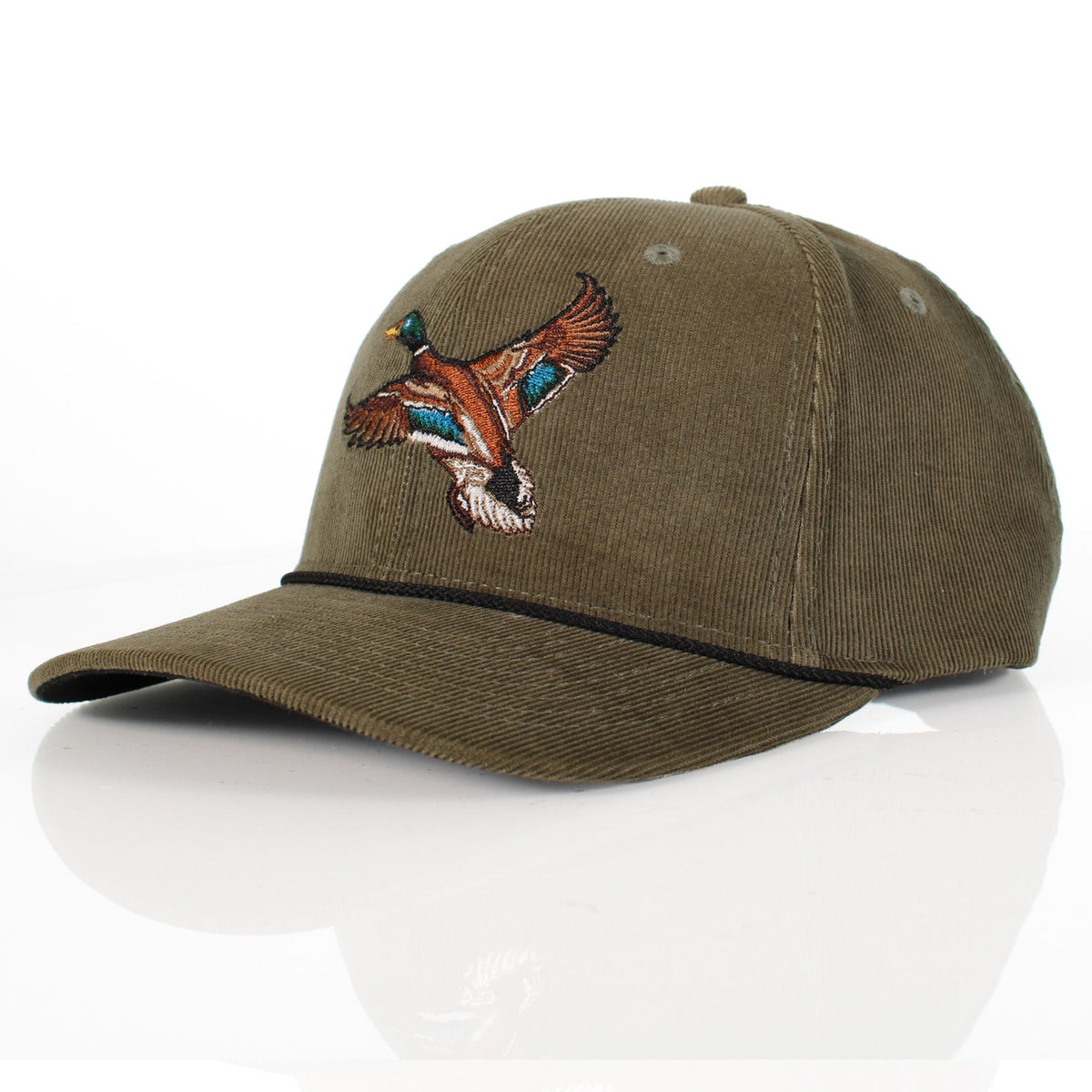 Corduroy Mallard Drake 6-Panel Performance Cap