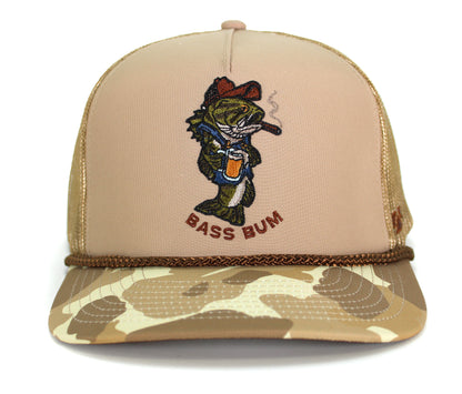 Bass Bum 5-Panel Bass Fishing Hat