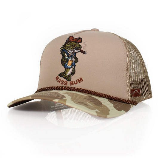 Bass Bum 5-Panel Bass Fishing Hat