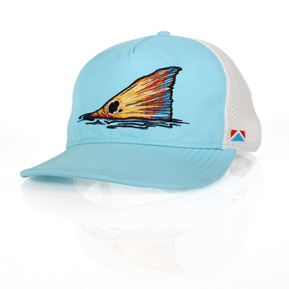 Redfish Tail Mesh Back Performance Hat