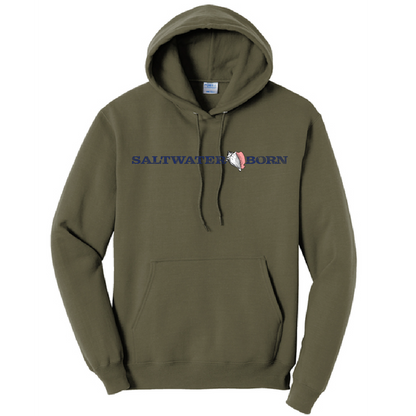Blue Marlin Cotton Hoodie