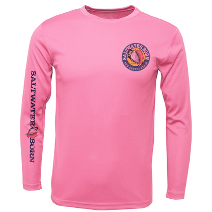 New Smyrna Beach, FL Kraken Men's Long Sleeve UPF 50+ Dry-Fit Shirt
