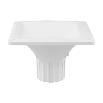 1" Throat Twist On 45x45° 2.68" Depth Plastic Horn