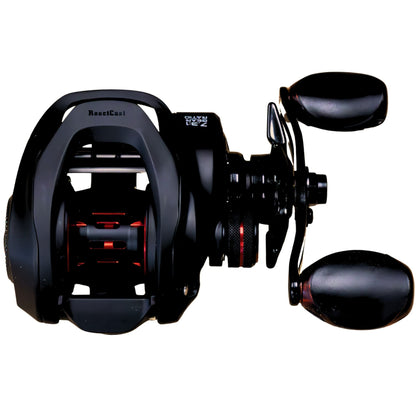 Reaction Tackle Baitcasting Fishing Reel – ReactCast Edition- High-Speed 7.3:1 Gear Ratio - NEW