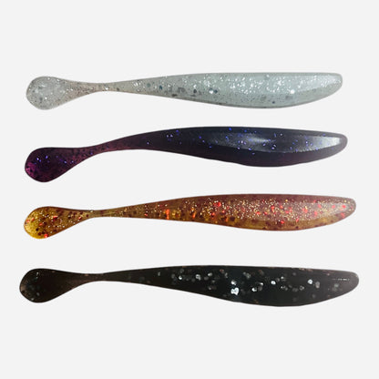 Whippin' Tails Soft Plastic Baits - 4.5" & 5.5"