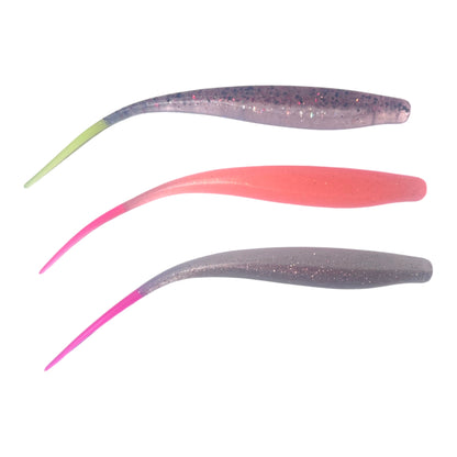 Colored Tails & UV Soft Plastic Baits
