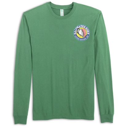 Outer Banks, NC Tuna Men's Cotton Long Sleeve Shirt