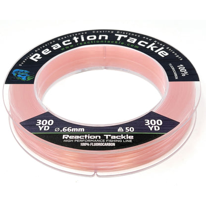 Reaction Tackle 100% Pure Fluorocarbon Fishing Line