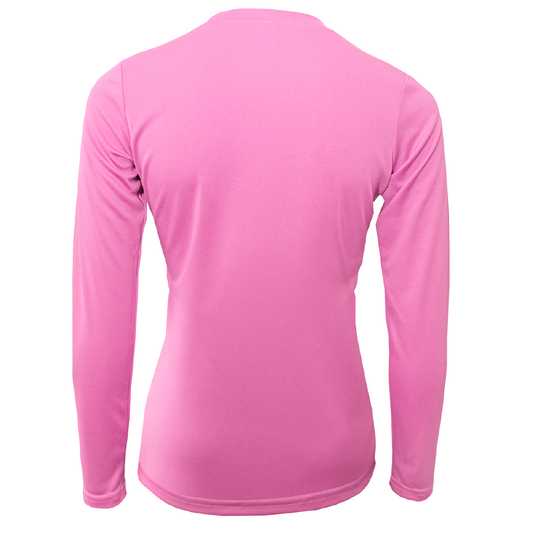 "Saltwater Heals Everything" Clean Women's Long Sleeve UPF 50+ Dry-Fit Shirt