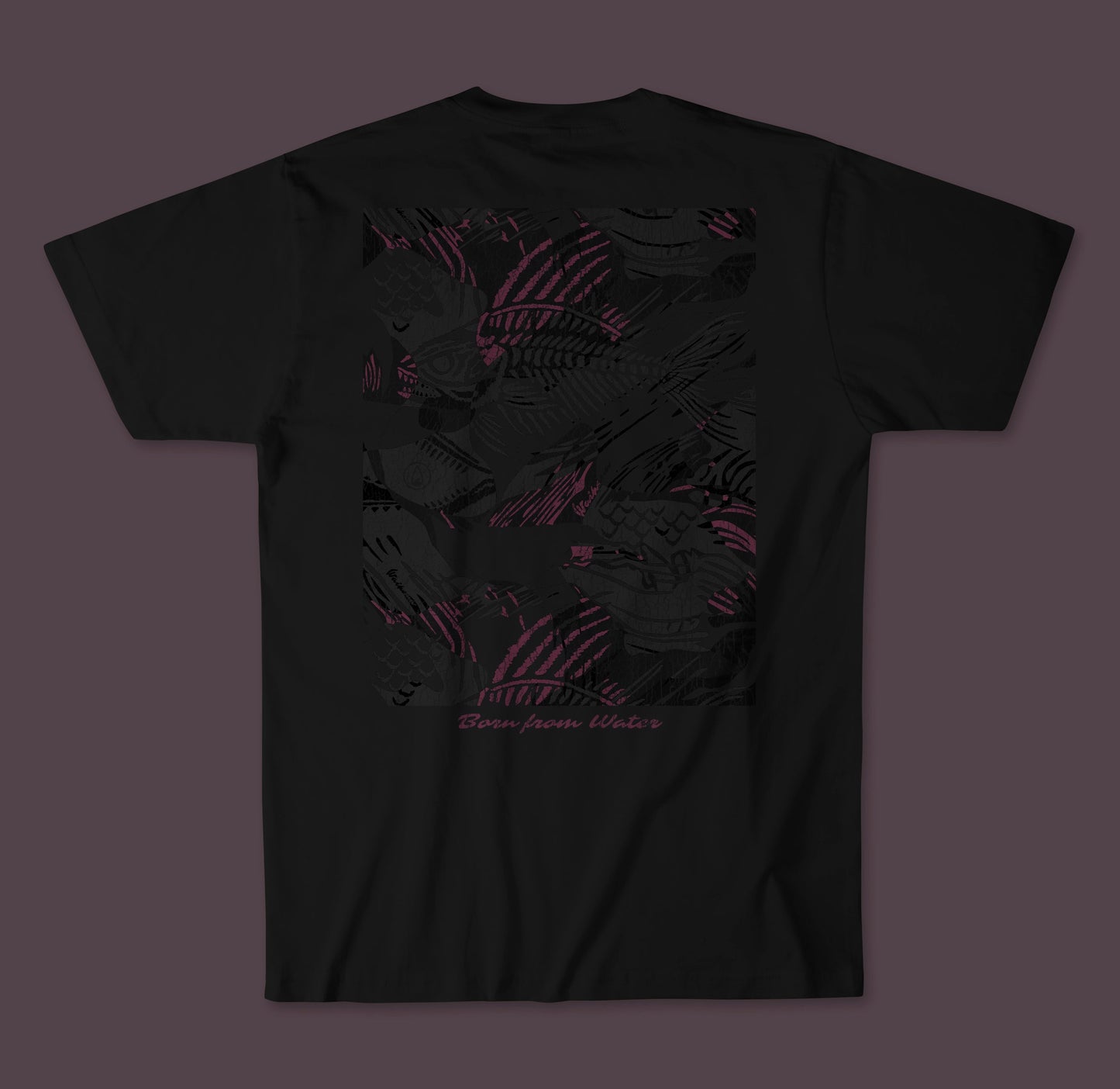 Pink Fishbone Premium Pima T-Shirt