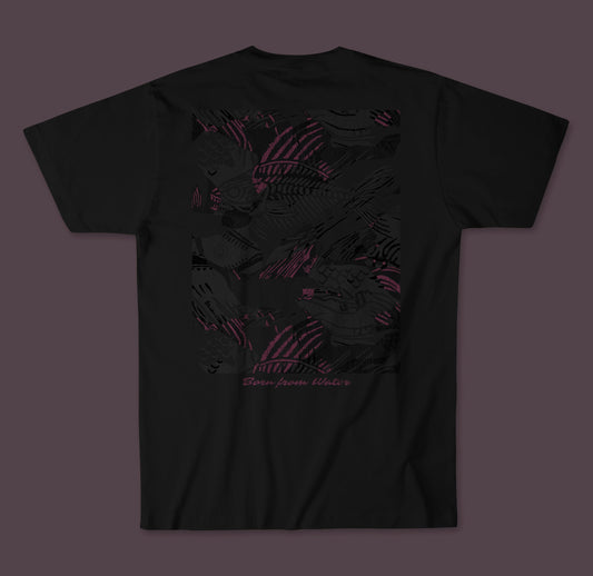 Pink Fishbone Premium Pima T-Shirt