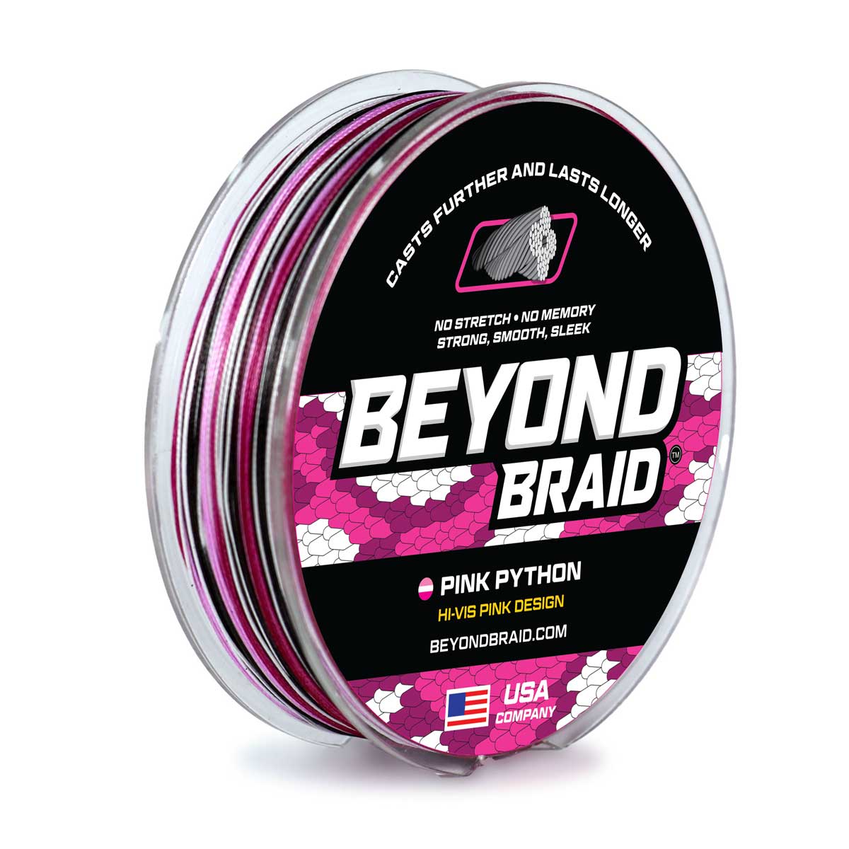 Pink Python Hi-Vis Braid - Thumbnail 2