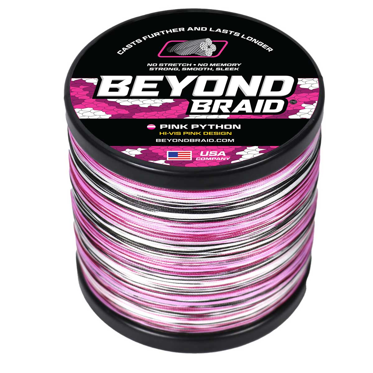 Pink Python Hi-Vis Braid - Thumbnail 4