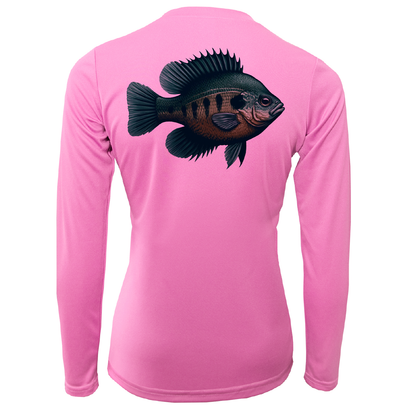 Florida Freshwater Born Bluegill Women's Long Sleeve UPF 50+ Dry-Fit Shirt