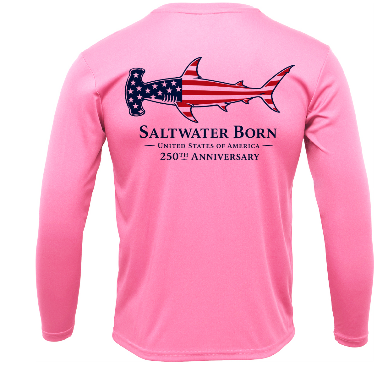 250th Anniversary Hammerhead Men's Long Sleeve UPF 50+ Dry-Fit Shirt