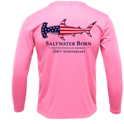 250th Anniversary Hammerhead Men's Long Sleeve UPF 50+ Dry-Fit Shirt