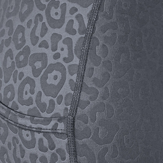 Swim & Gym Leggings for Women UPF 50+ | Cheetah - Black