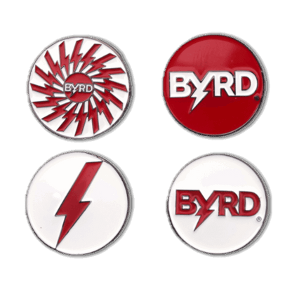 BYRD BALL MARKERS ✯ Byrd Logos