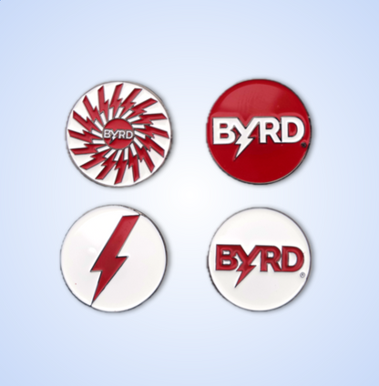 BYRD BALL MARKERS ✯ Byrd Logos