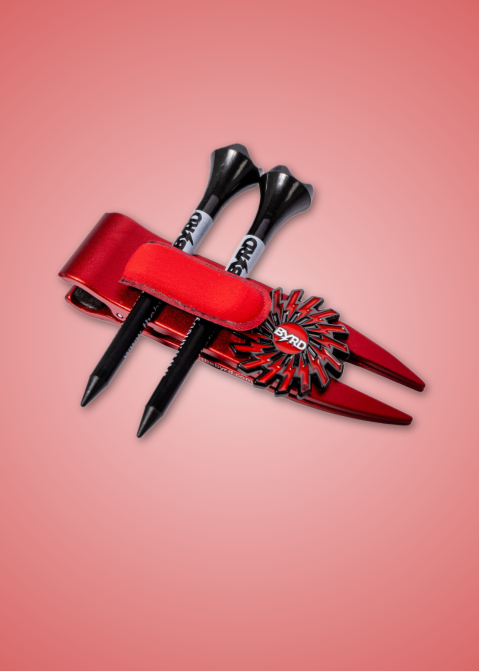 THE BYRD GOLF CADDIE CLYP ⛧ Red