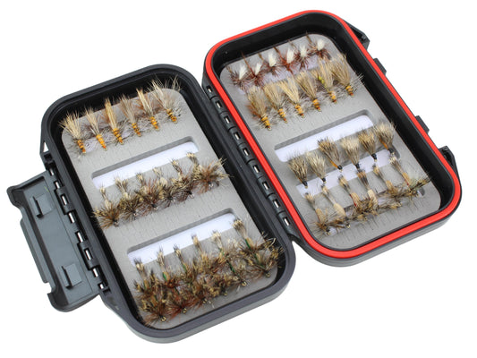 Wild Water Attractor/Trout Stimulator Fly Assortment, 42 Flies with Small Fly Box | SendIt Sailing