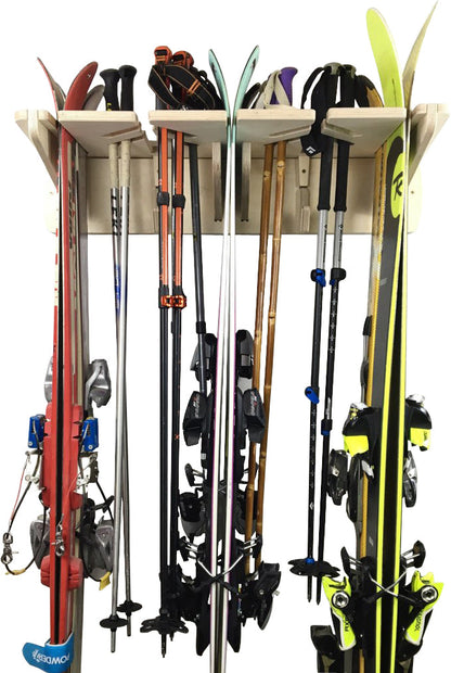 THE PONDEROSA ski wall rack