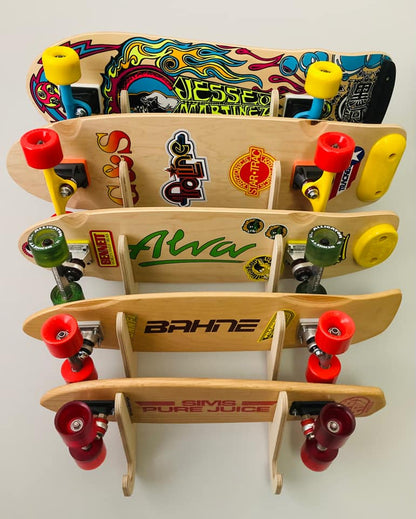 THE ANNEX skateboard wall rack