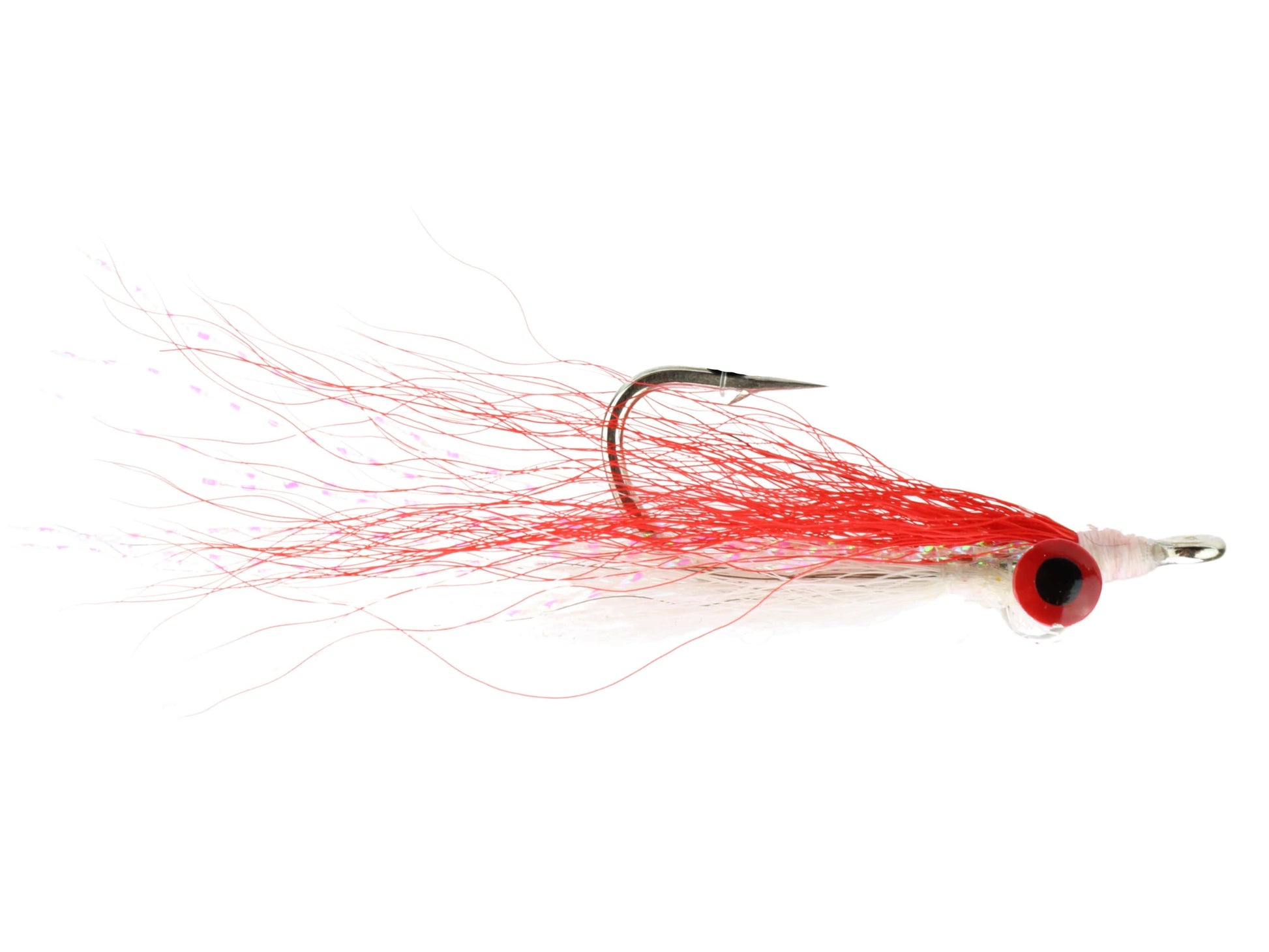 Wild Water Fly Fishing Red Clouser Minnow, Size 1/0 (Qty 3) | SendIt Sailing