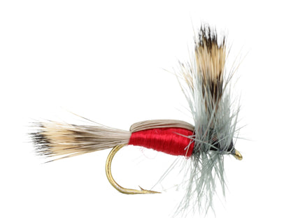 Wild Water Fly Fishing Red Humpy, Size 10 (Qty 6) | SendIt Sailing