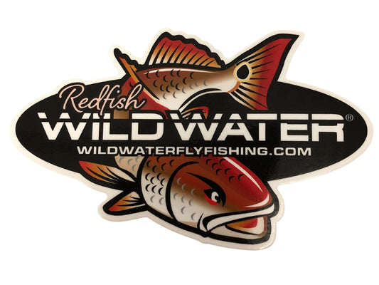 Wild Water Redfish Sticker | SendIt Sailing