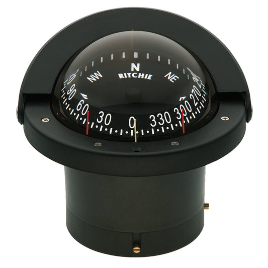 Ritchie FN-203 Navigator Compass - Flush Mount - Black | SendIt Sailing