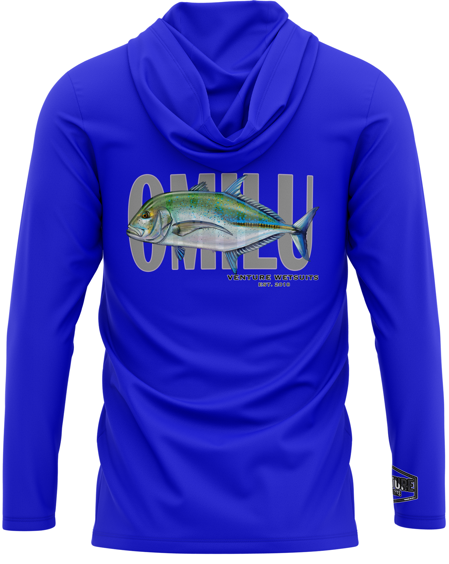 Omilu Navy Dri Fit Hoodie (Adult/Keiki)